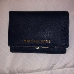 Michael Kors Wallet Navy